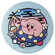 TWINCRE 別針 56 x 56 x 5mm, 和風泳圈卡比, 1個