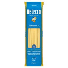 DE CECCO 得科 寬扁細麵 NO.7 杜蘭小麥粉製成, 500g, 1包