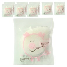 mamababa 水滴純蒟蒻海綿, 單一顏色, 9個