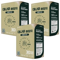 soomok 2層竹纖維衛生紙 40m, 3袋, 30捲