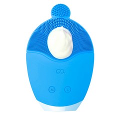 oa 矽膠震動潔面儀, OSK-003PK, 藍色