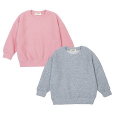 Rainbow Kids 兒童Venezia針織大學T 2件組