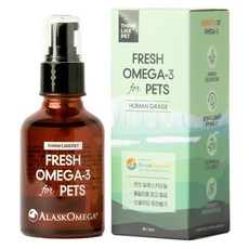 씽크라이크펫 반려동물 알래스카 프레시 영양제, 오메가3, 1개, 50ml
