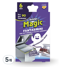 ORPHEA 歐菲雅 Mr. Magic 鞋櫃用除臭劑 正裝 6入, 5個