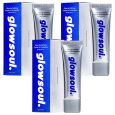 글로소울 글로우 업 카밍 쿨러 유브이 프로텍션 크림 SPF50+ PA++++, 50ml, 3개