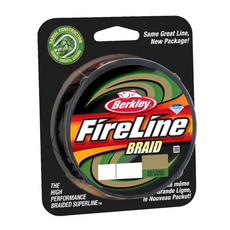 Berkley 貝克力 Fire Line XDSII 8股編織釣線 0.8號, 自然綠, 1捲