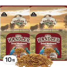 펫츠핸들러 건조밀웜, 150g, 10개