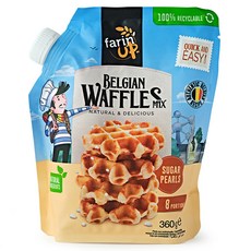 FarinUP 華夫格鬆餅預拌粉, 360克, 1個