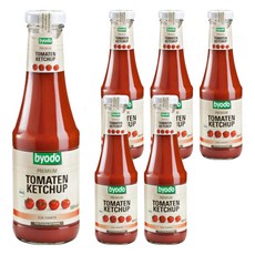 平等有機番茄醬, 500ml, 6個