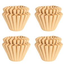 KALDIN 波浪手滴濾紙過濾器棕色185mm, 4個, 50入