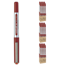 uni-ball 鋼珠筆 UB-150 0.5mm 12支, 紅色, 3盒