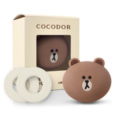 COCODOR 珂珂朵爾 LINE FRIENDS 車用芳香劑 出風口型組合, 1套, 熊大(白麝香)
