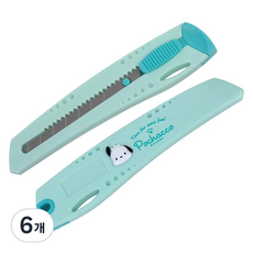 바이하츠 포차코 컷터칼 대 PCT-L, 민트, 6개