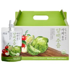 InnerSet 蘋果高麗菜汁隨身包, 24包, 100ml