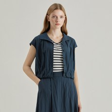 韓國 CLOVIS 女款翻領包袖襯衫