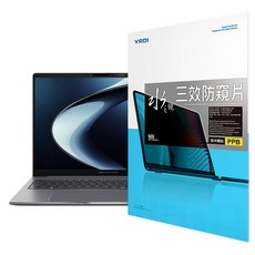 YADI 亞第 插卡隱貼 16:10 水之鏡防窺片 ASUS ExpertBook P3 P3605CVA 專用 PF4PPB-W160, 黑色, 1片