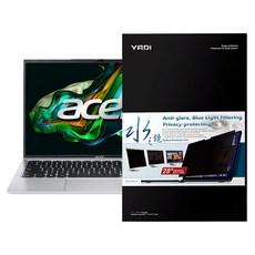 YADI 亞第 插卡隱貼 16:10 水之鏡防窺片 Acer Aspire AL14 52M 54QL專用 PF4PPB-W140, 透明色, 1片