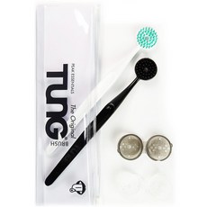 TUNG Brush&Gel 舌苔刷 2入+收納袋+防塵蓋, 1組