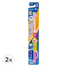 LION 獅王 固齒佳 Advantage Pro Alarm 彈力毛小型刷頭牙刷, 1入, 2個