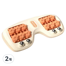 Soulrich 便利足部指壓器, 橘色, 2個