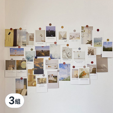 IL 牆面裝飾紙卡組 30張/組, 14.3 x 9.3cm