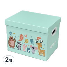 Tanni北歐風多功能紙盒 BGN133, 薄荷, 2個