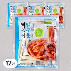 칠갑농산 밀누들 떡볶이, 360g, 12개