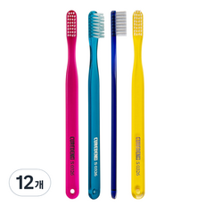 CURE DENT 方形刷頭一般矯正牙刷, 1入, 12個