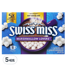 SWISS MISS 混合可可粉 28g+棉花糖 6g組, 272g, 8組, 5盒