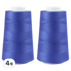 Sewing by Hand 40支2股縫紉線, 4個, 12 藍色