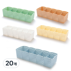 Maket Gamseong 5格多功能收納盒, 隨機出貨, 20個