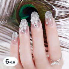 公主系列美甲貼 24片, AL08, 6組