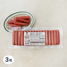 마트킹스초이스 스모크 후랑크, 1.05kg, 3개