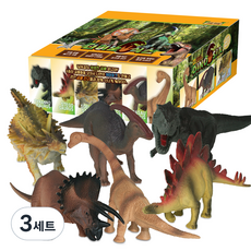 恐龍玩具模型 6款組, 3組