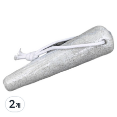 켈본 굳은살 풋케어 발 각질 제거기 화이트 스트링, 100g, 2개, 1개입