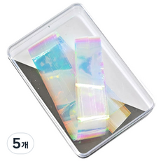 玻璃指甲膜, 5個, 11