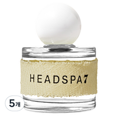 HEADSPA7 純素頭髮香水 新鮮柑橘香, 50ml, 5瓶