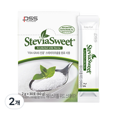 Pulses Stevia Sweet Stick 30p, 2個, 60g
