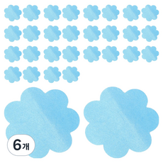 Potenkit opp袋 簡易胸貼 天藍色 7.5 x 7.5 cm 10入, 6個