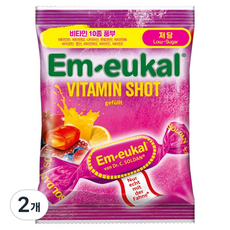 Em-eukal 低糖維他命能量糖, 75g, 2個