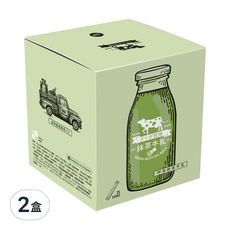 dripo 即溶抹茶牛乳, 16g, 25包, 2盒