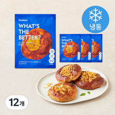 널담 고단백 저당 포카치아 감자페퍼 (냉동), 90g, 12개, 1개입