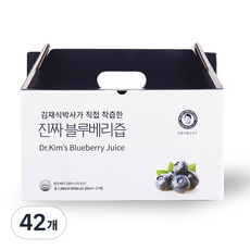 김재식헬스푸드 진짜 블루베리즙, 80ml, 42개