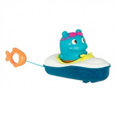 B.toys 噗拉魚動力小艇 10個月以上, 藍色, 1個