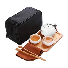 攜帶式茶具組, 1組, 杯子2入+茶具5款