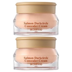스킨푸드 연어 다크서클 컨실러 크림 10g, 2개, 2호 살몬 베이지