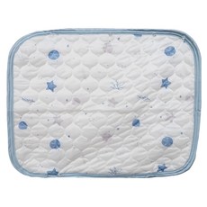 涼感枕頭巾 日本設計監製 獨立包裝, 55 x 45cm, 海洋白色, 1件