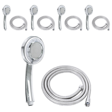 코시나 3단 마사지 샤워기 + 1.5M 메탈줄, 5개