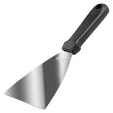 ibili 經典3角鏟刀, 2CR13不鏽鋼，PP塑料, 1支, 黑色