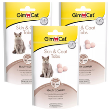 Gim Cat 俊寶俊喵 三合一營養錠 有助於免疫細胞生長 維持身體機能平衡, 護膚亮毛, 40g, 3包
